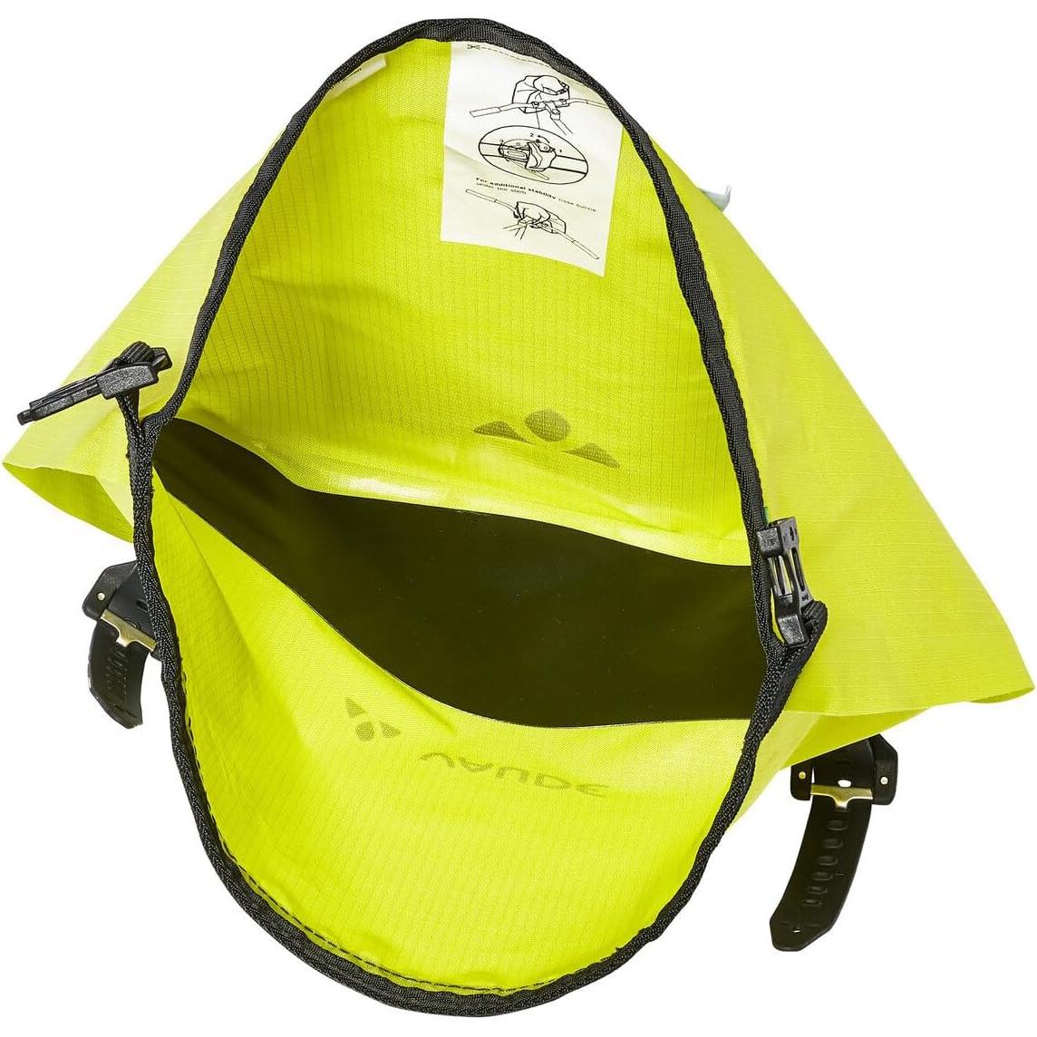 Bolsa de Manillar VAUDE Aqua Box Light 5L Verde Brillante