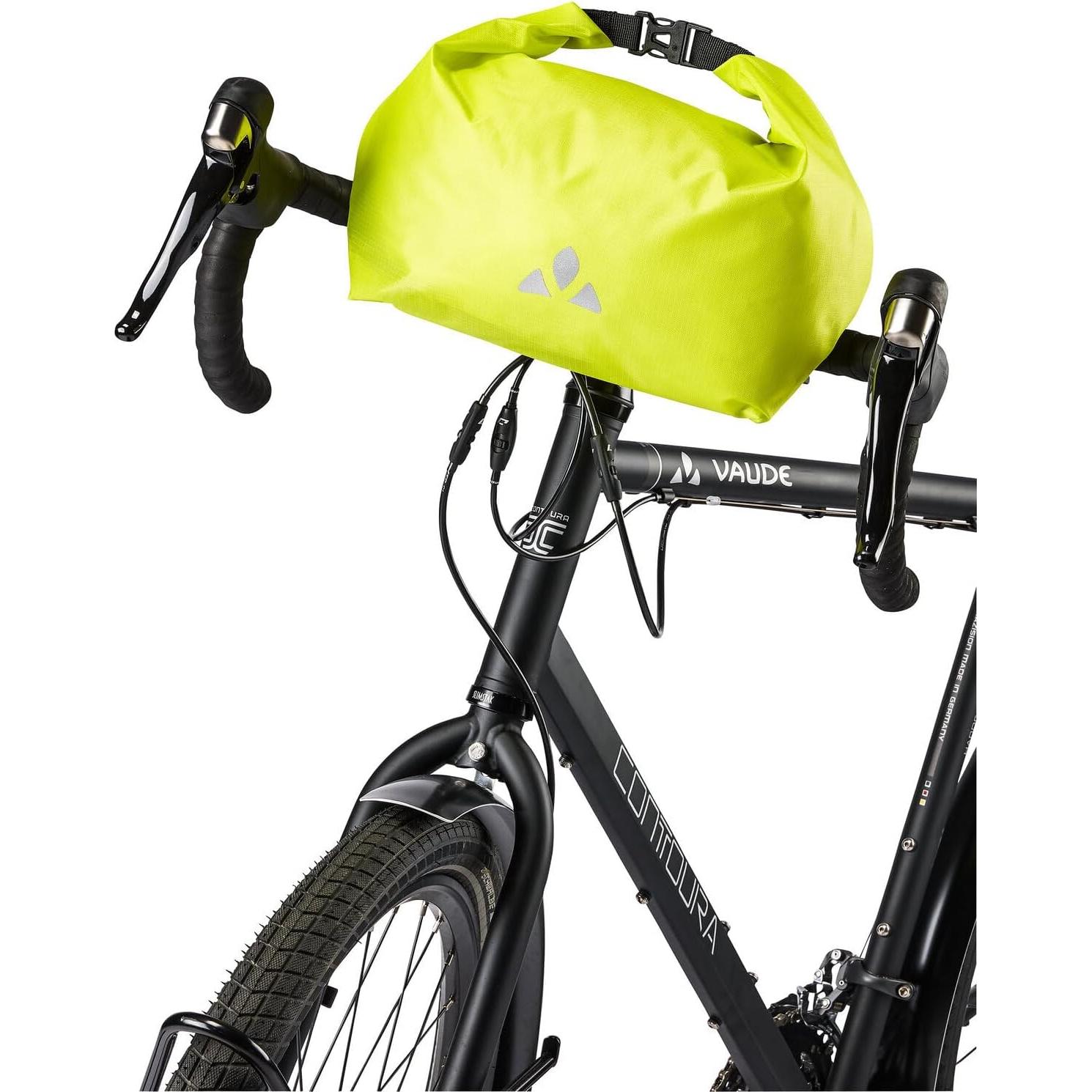 Bolsa de Manillar VAUDE Aqua Box Light 5L Verde Brillante