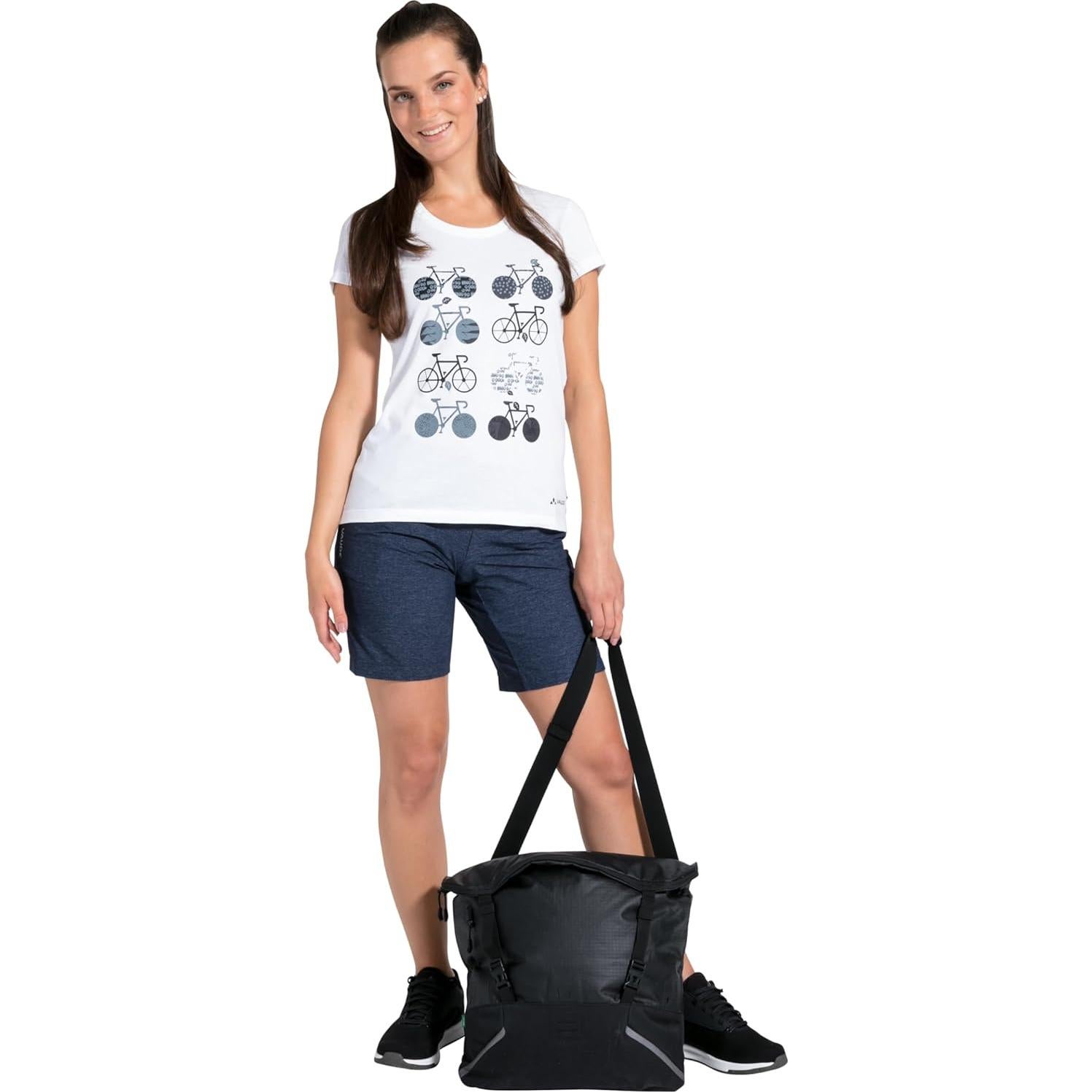 Bolsa para Bicicleta Vaude City Me Negra 13.3" Modular