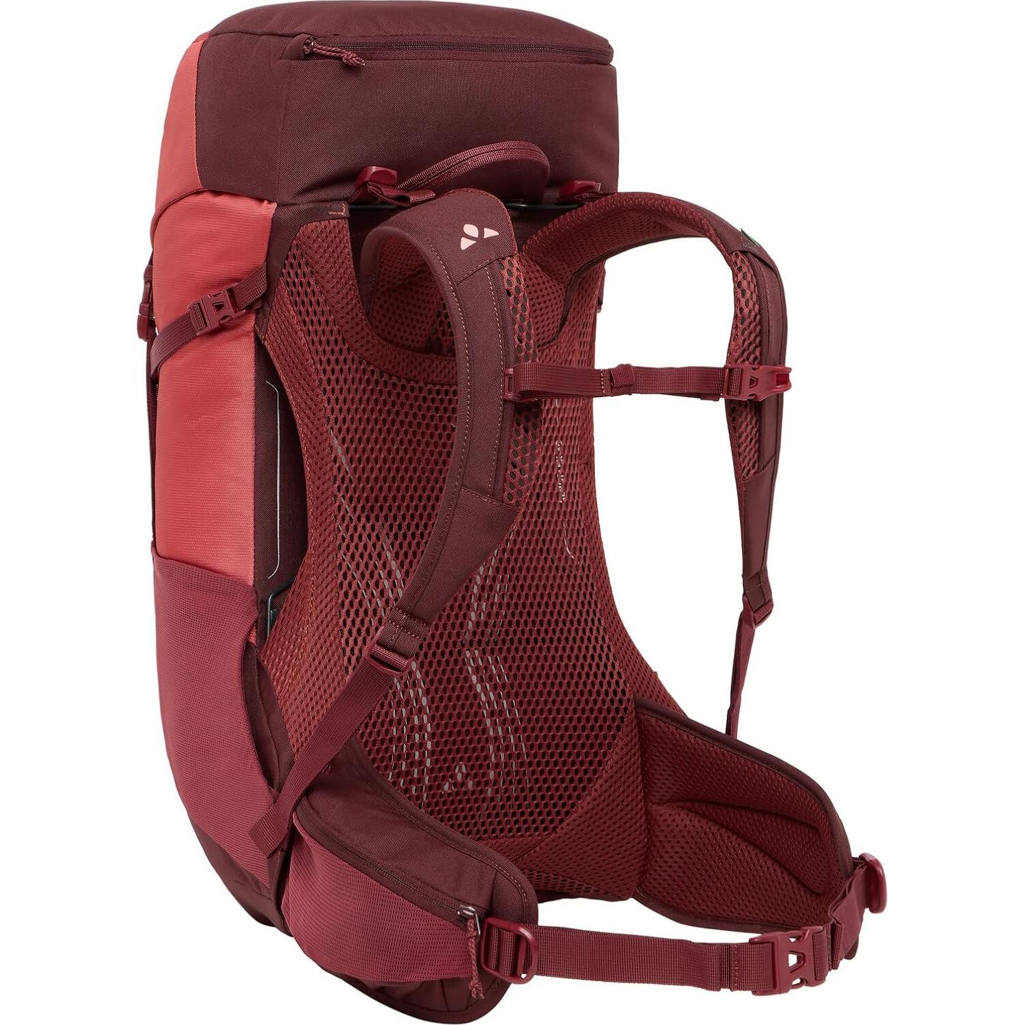 Mochila de Senderismo VAUDE Brenta 28L para Mujeres - Ladrillo