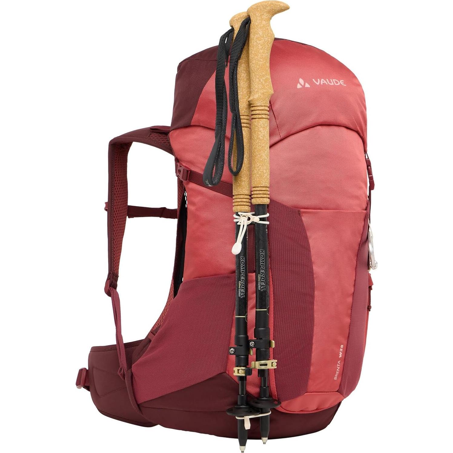 Mochila de Senderismo VAUDE Brenta 28L para Mujeres - Ladrillo