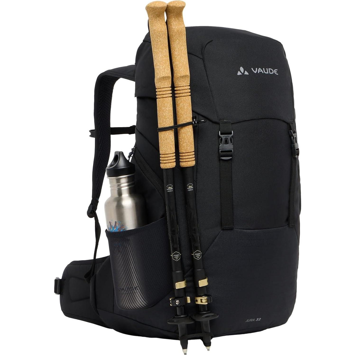 Mochila de Senderismo VAUDE Jura 32L Unisex Negra