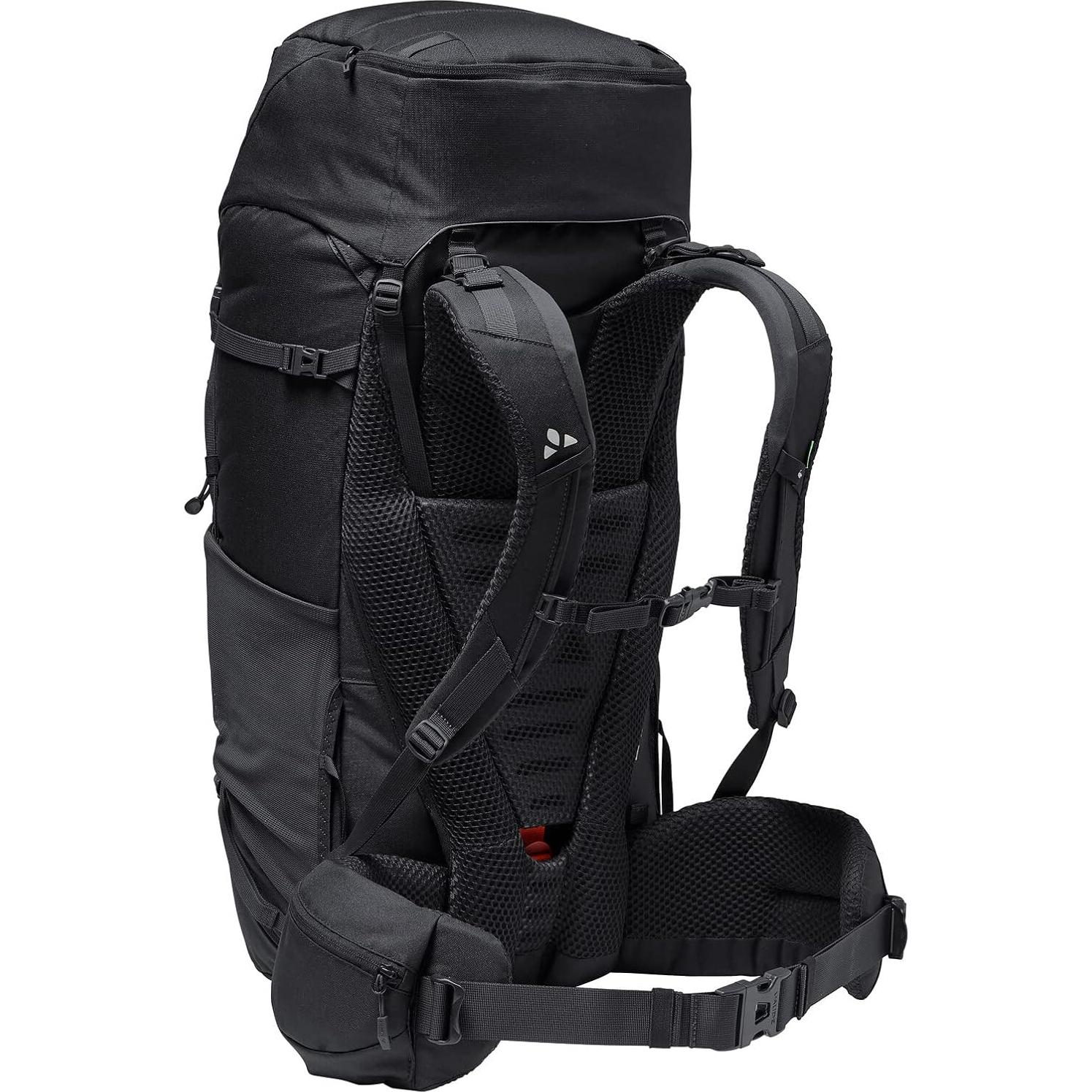 Mochila de Trekking VAUDE 52L Negra Unisex Ajustable