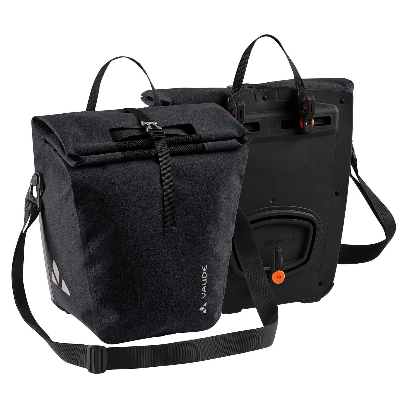 Bolsa para Bicicleta VAUDE ReCycle Back 23L Negra Impermeable