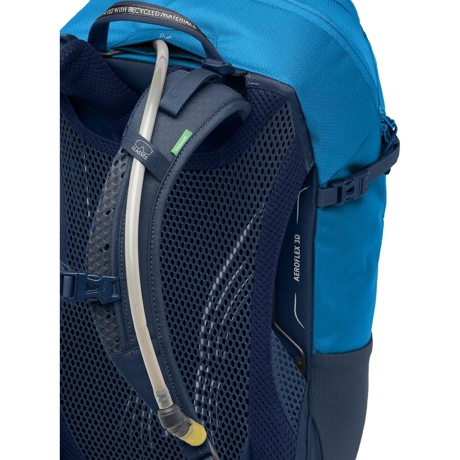 Mochila de Senderismo VAUDE Skomer Zip 22L Mujer Azul Costero