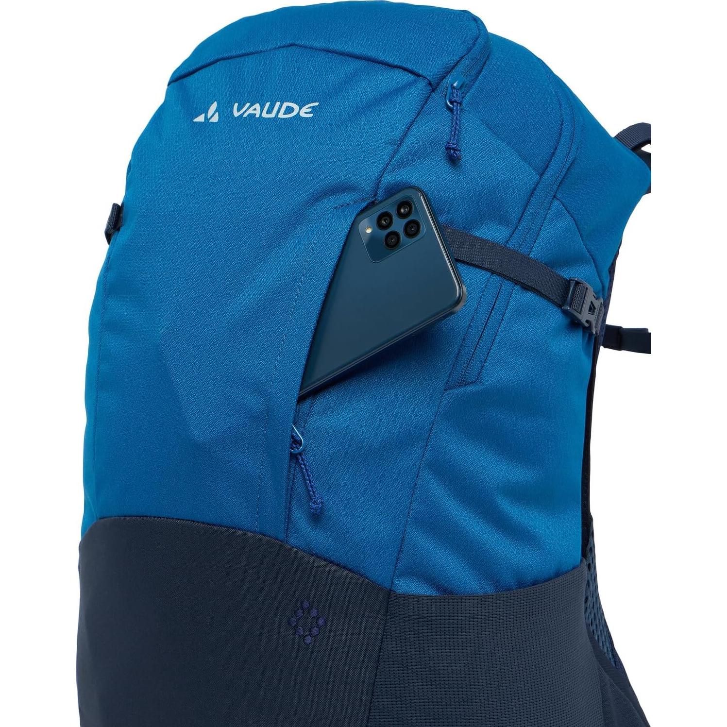 Mochila de Senderismo VAUDE Skomer Zip 22L Mujer Azul Costero