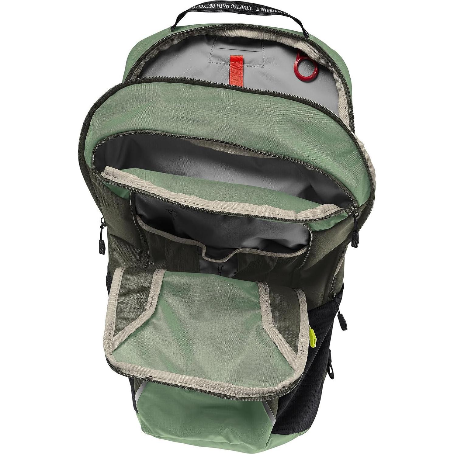 Mochila MTB Vaude Ledro 12L Verde Sauce Unisex