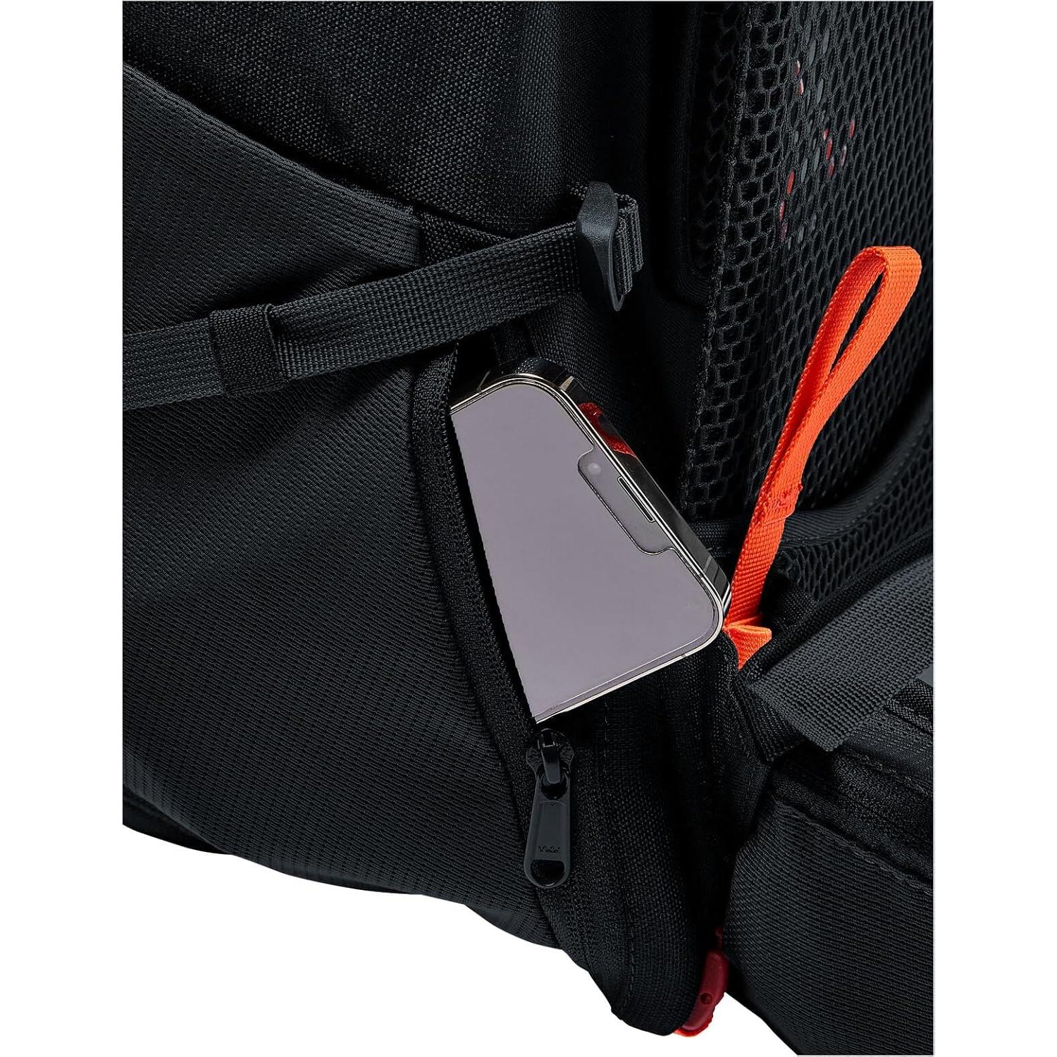 Mochila Vaude 28L Unisex Caqui con Sistema de Hidratación