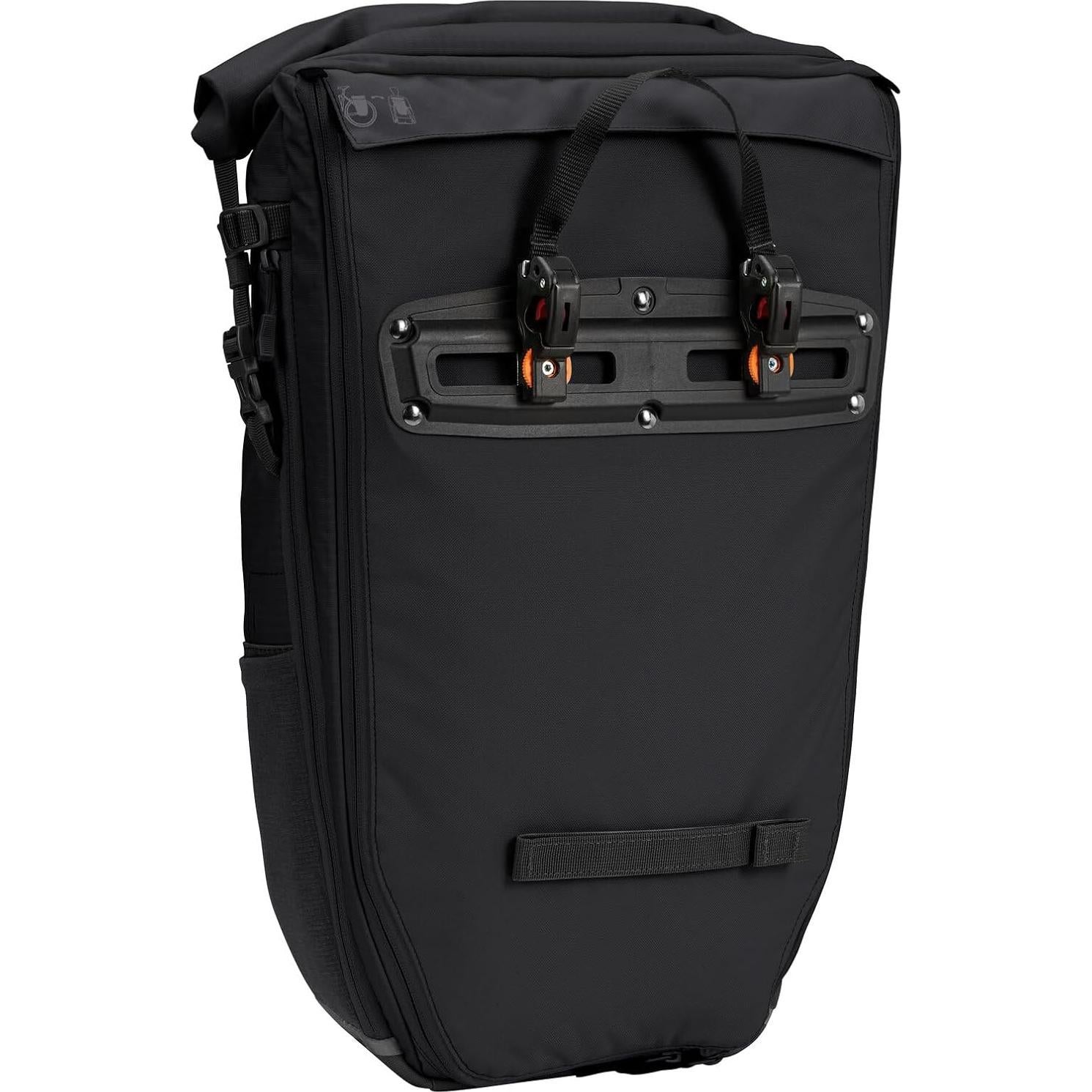 Bolsa Modular para Bicicleta Vaude 2 en 1 Negro 23L