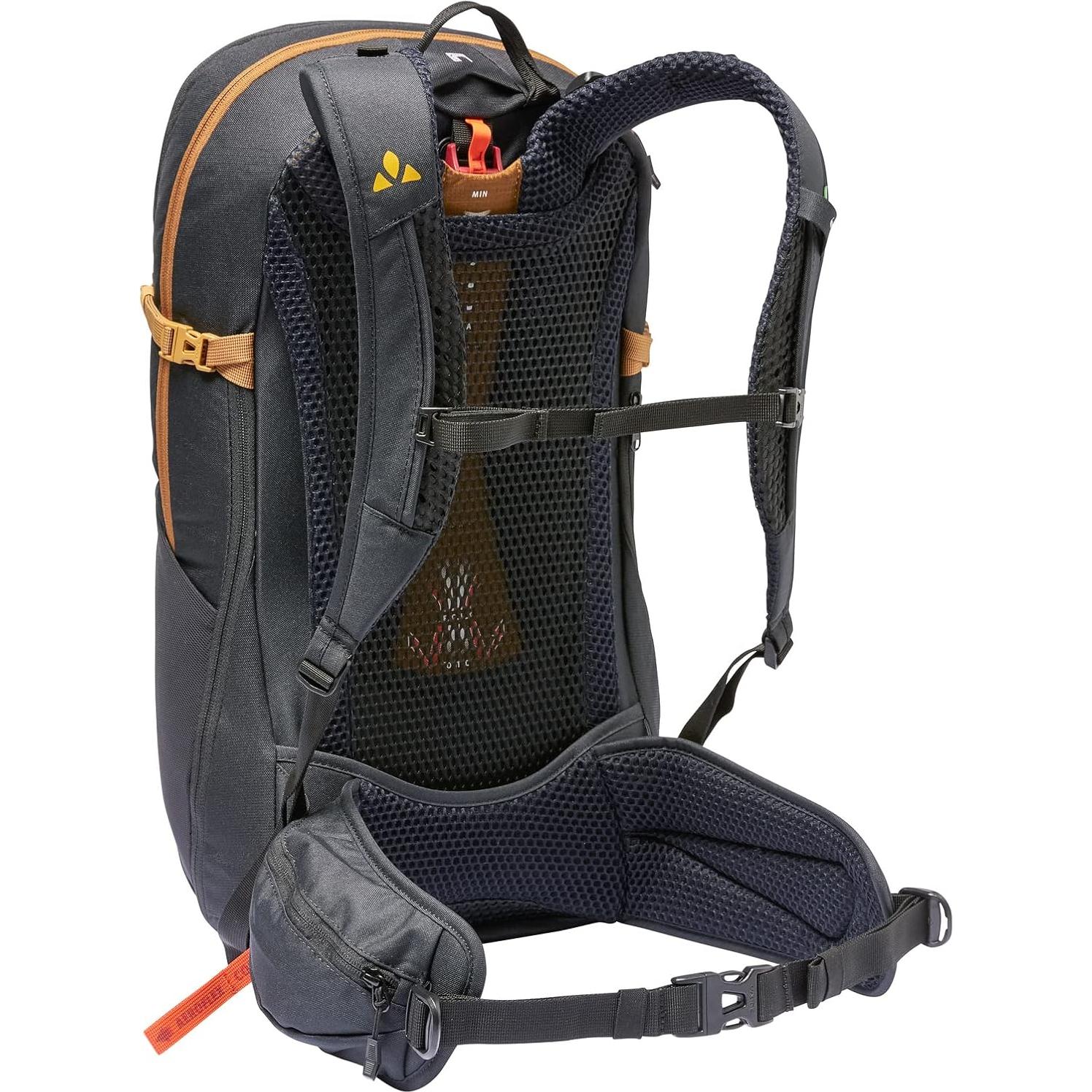 Mochila de Senderismo VAUDE Wizard 24+4 Negra Ajustable