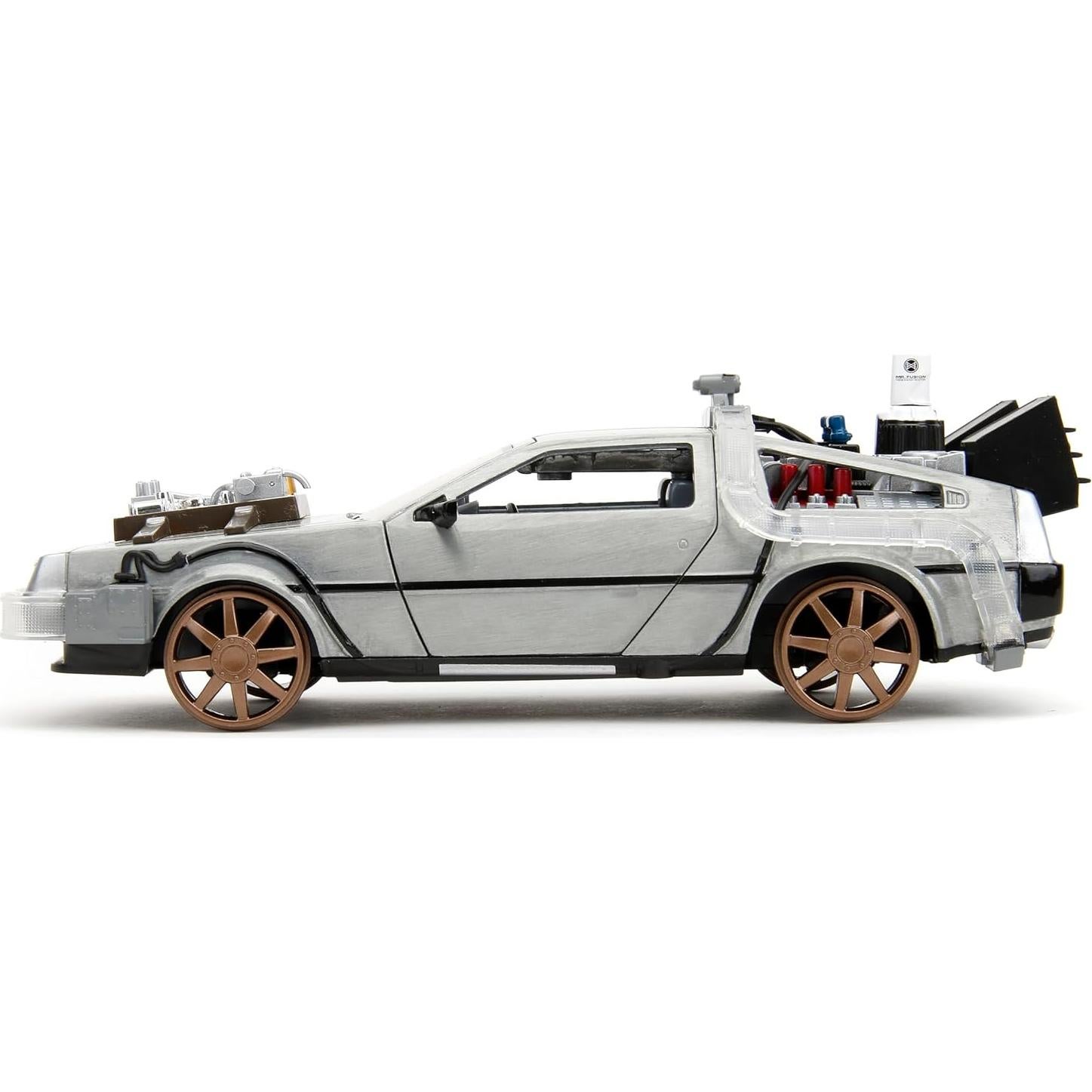 Jada Máquina del Tiempo Regreso al Futuro III 1:24 Detallada