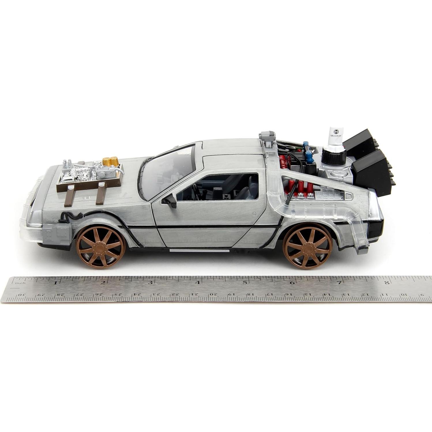 Jada Máquina del Tiempo Regreso al Futuro III 1:24 Detallada