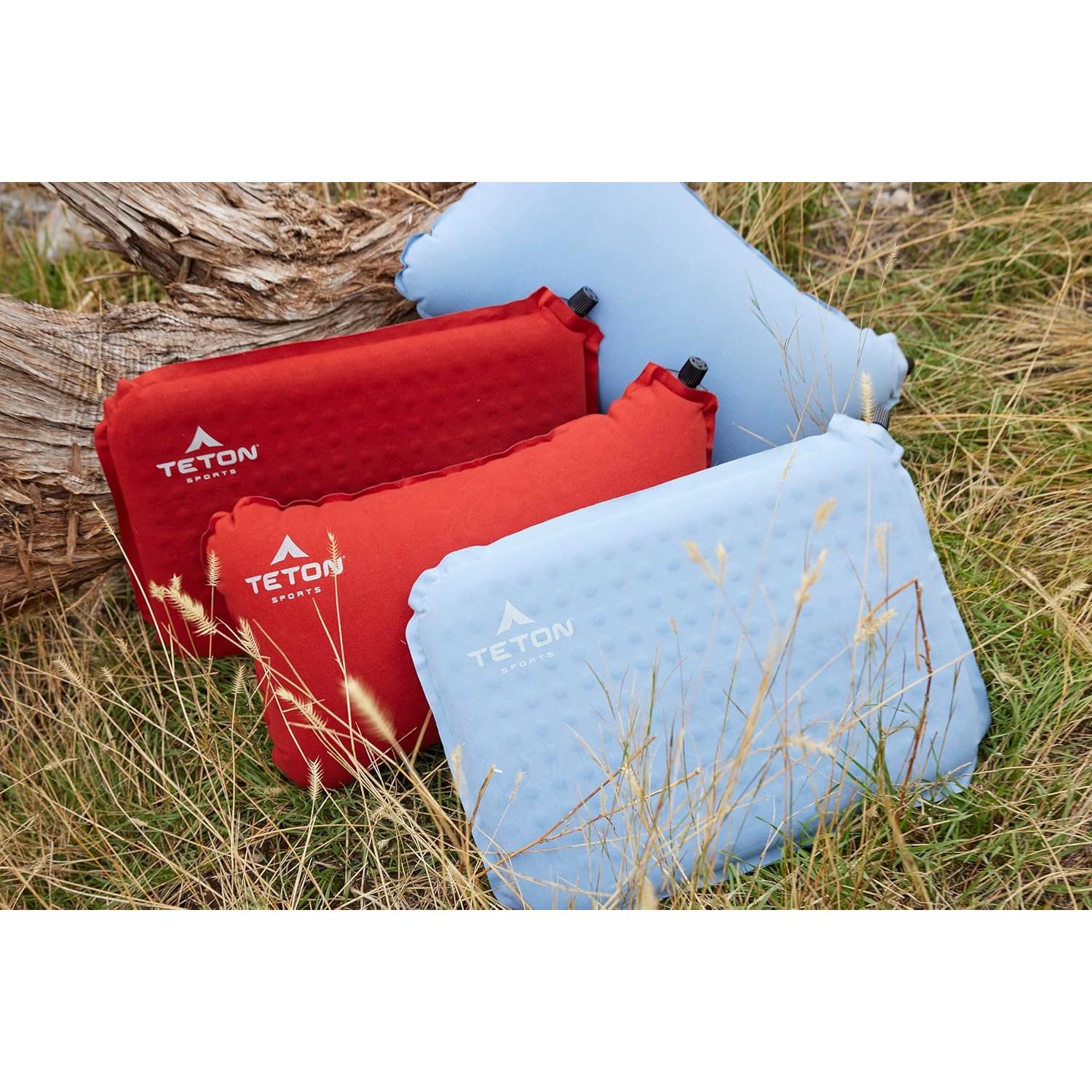 Cojín de Camping Autoinflable TETON Sports Skyline Bluestone
