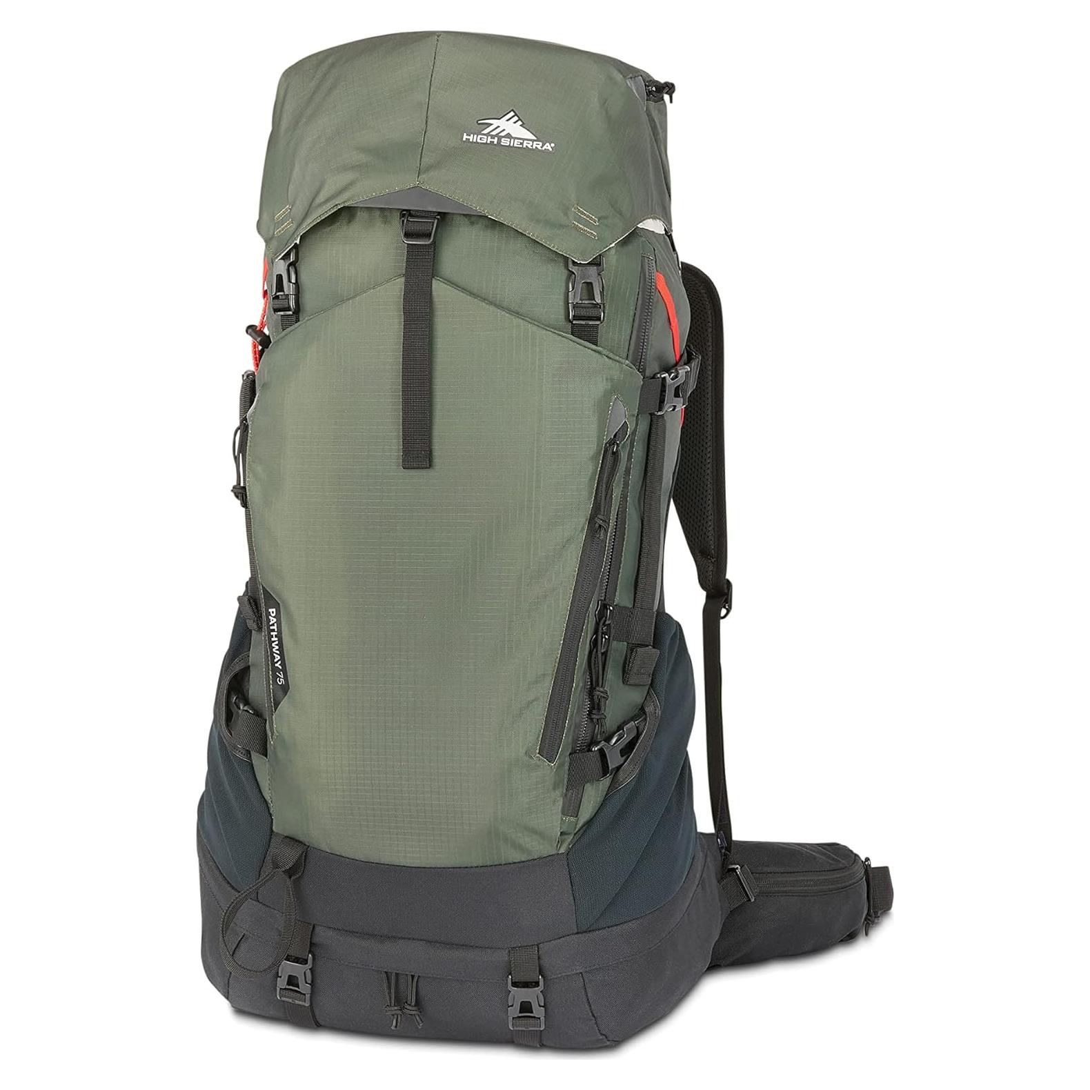 Mochila de Aventura PTLIHU Pathway 2.0 Grande 75L Verde/Negro