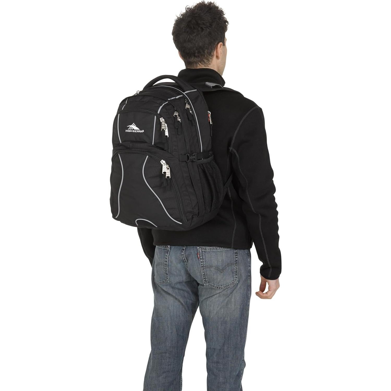 Mochila para computadora High Sierra Swerve 17" Negra