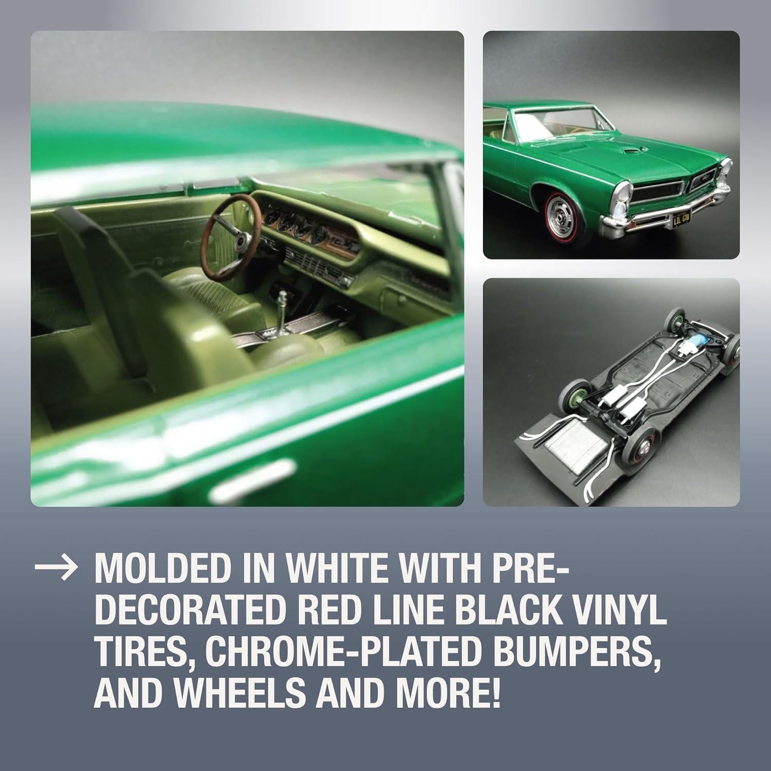 Modelo AMT Pontiac GTO 1965 1:25 Kit de Ensamblaje