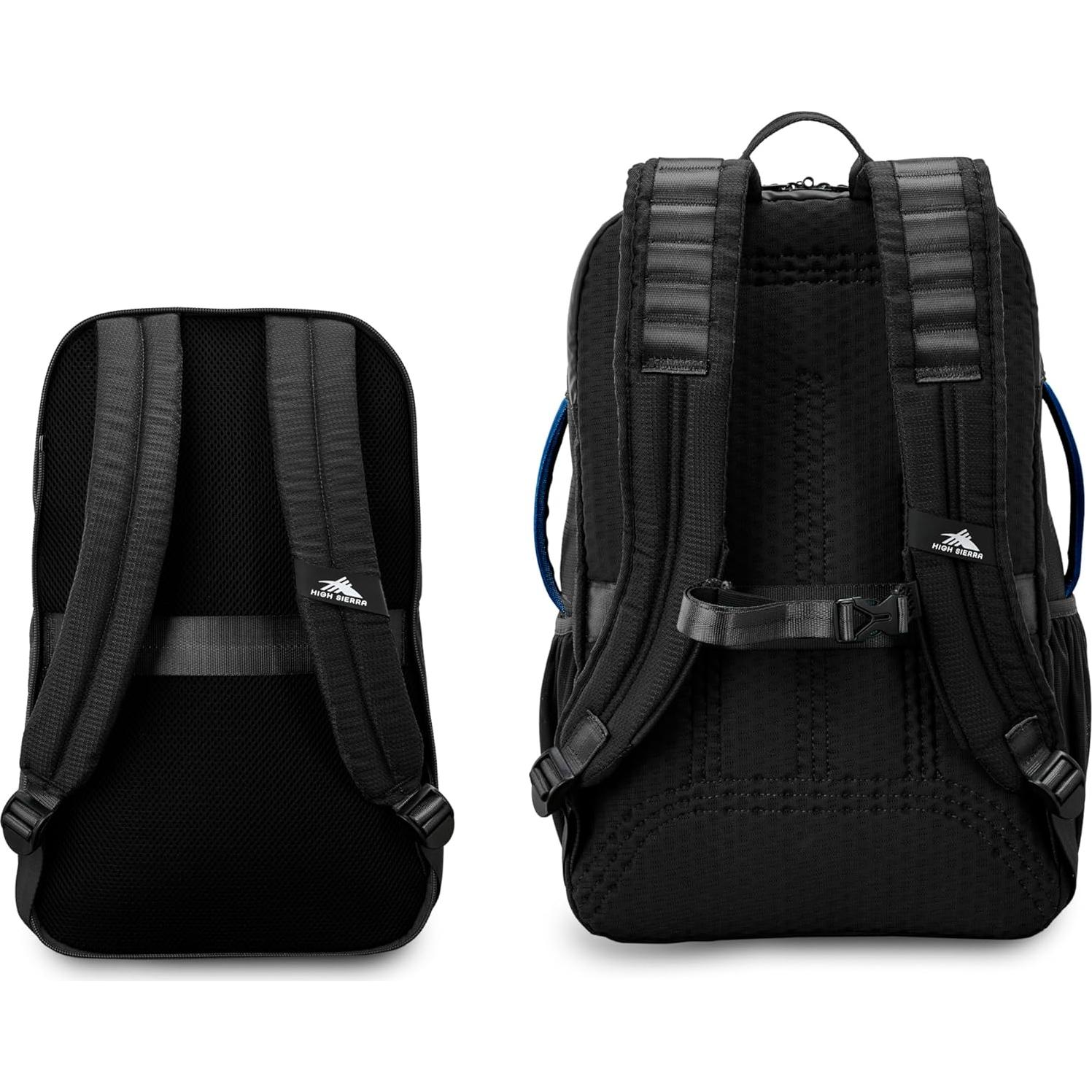 Mochila Convertible 3-en-1 High Sierra - Negro/Azul, 27L