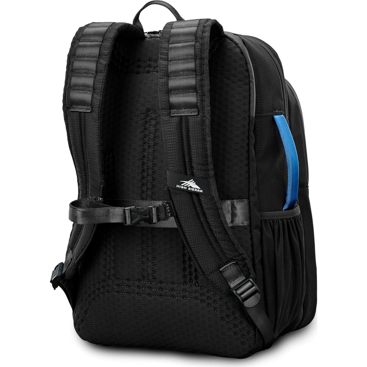 Mochila Convertible 3-en-1 High Sierra - Negro/Azul, 27L