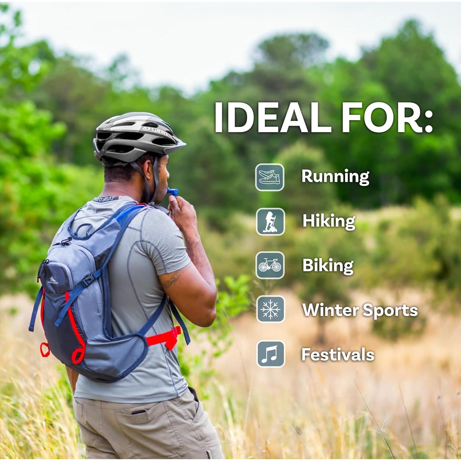 Mochila de Hidratación High Sierra Hydrahike 2.0 2L Negra