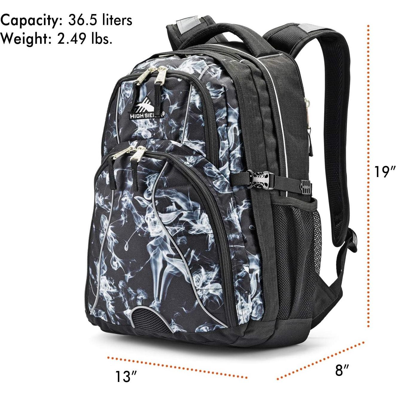 Mochila para computadora High Sierra Swerve 17" Vapor Negro