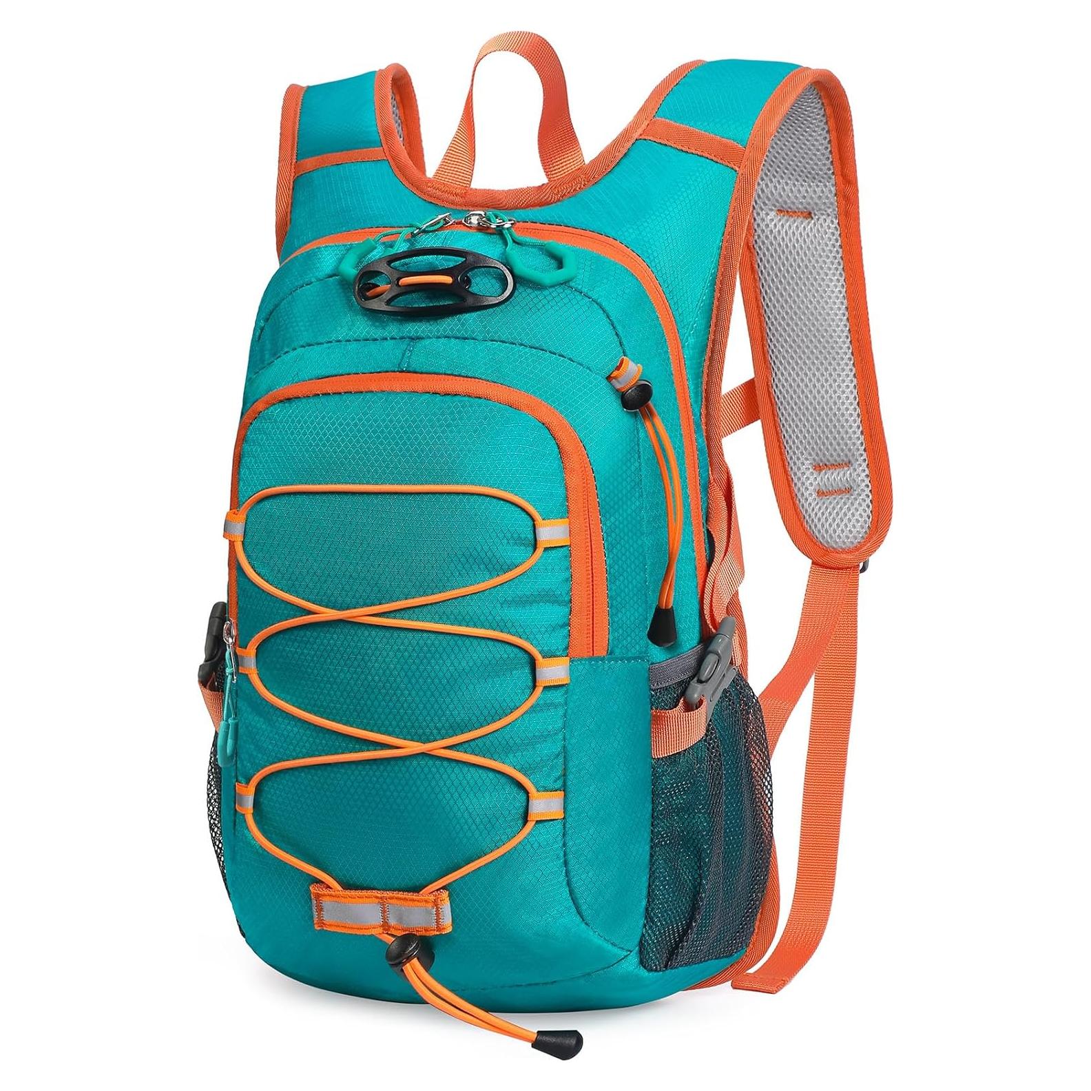 Mochila de Senderismo Niños 12L Verde Impermeable