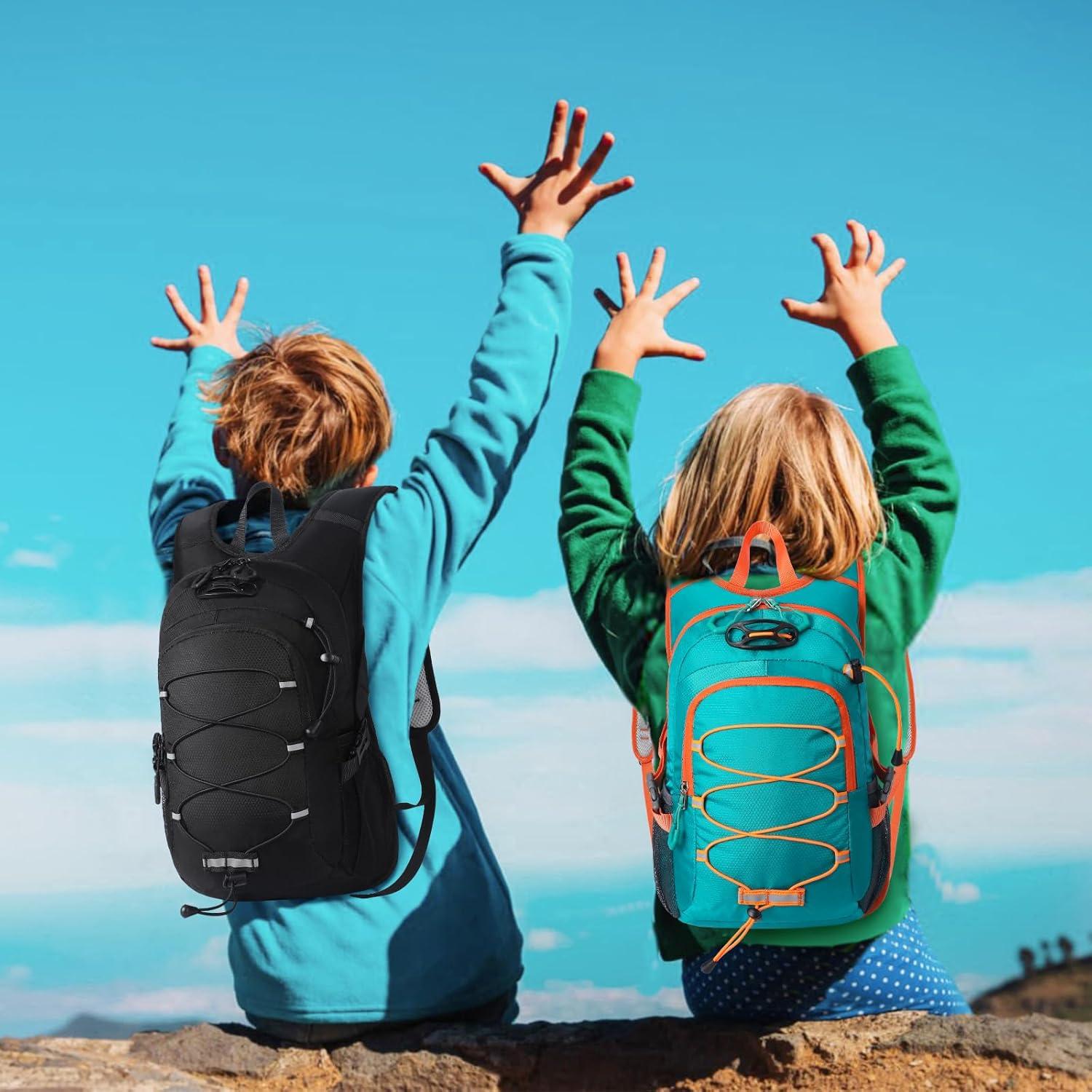 Mochila de Senderismo Niños 12L Verde Impermeable