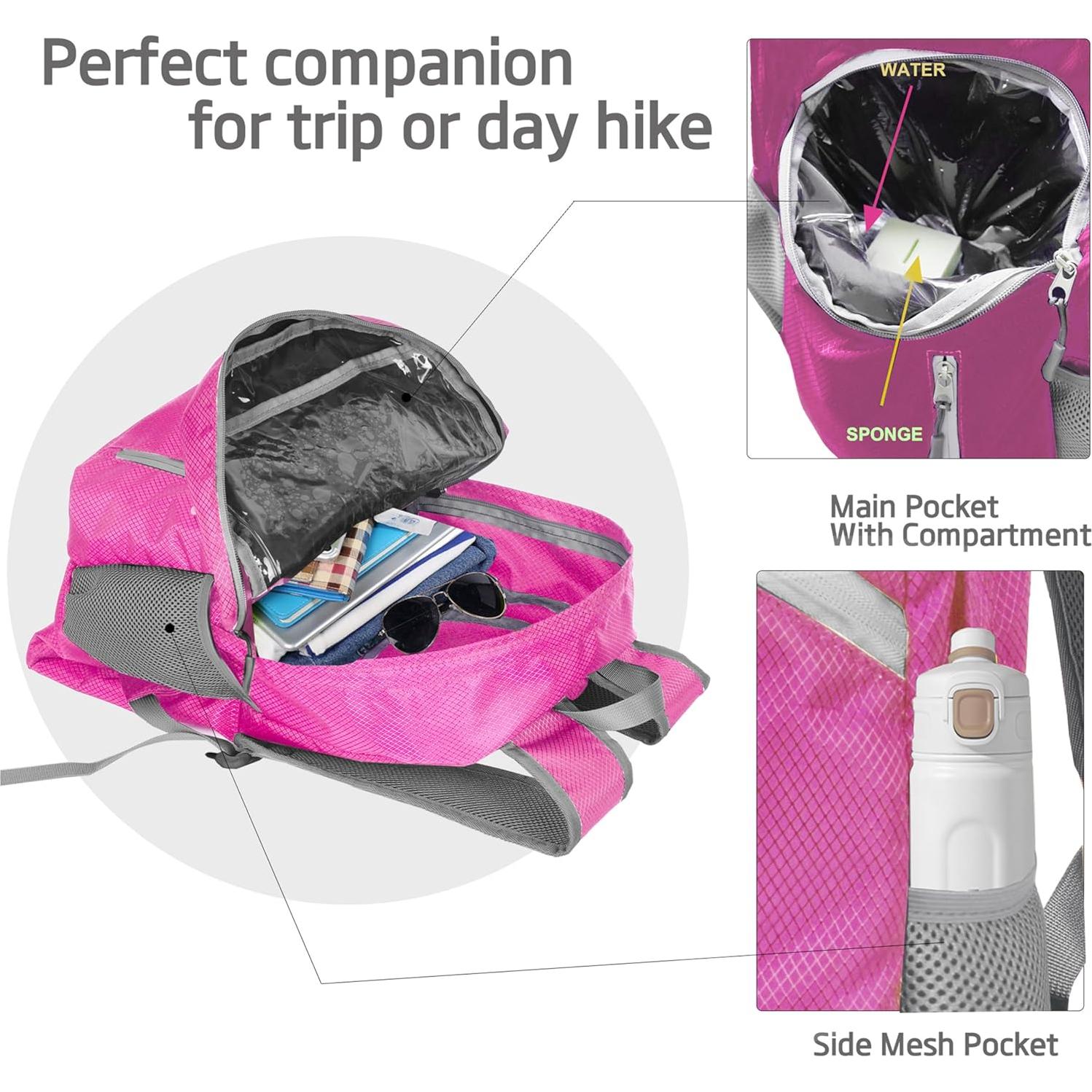 Mochila Plegable Impermeable BEMYGREENBAG 30L Senderismo