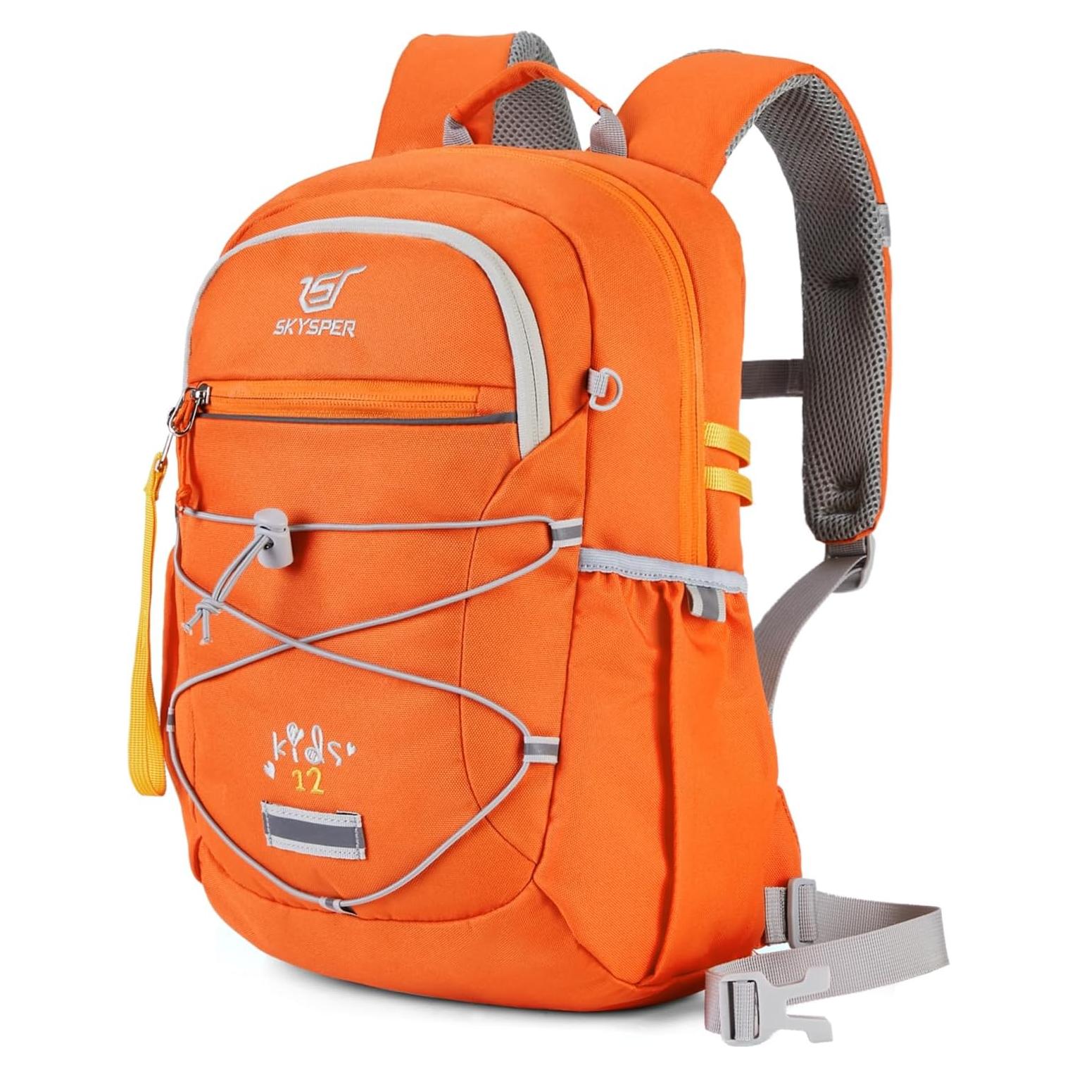 Mochila Escolar SKYSPER 12L para Niños 4-8 Años Naranja