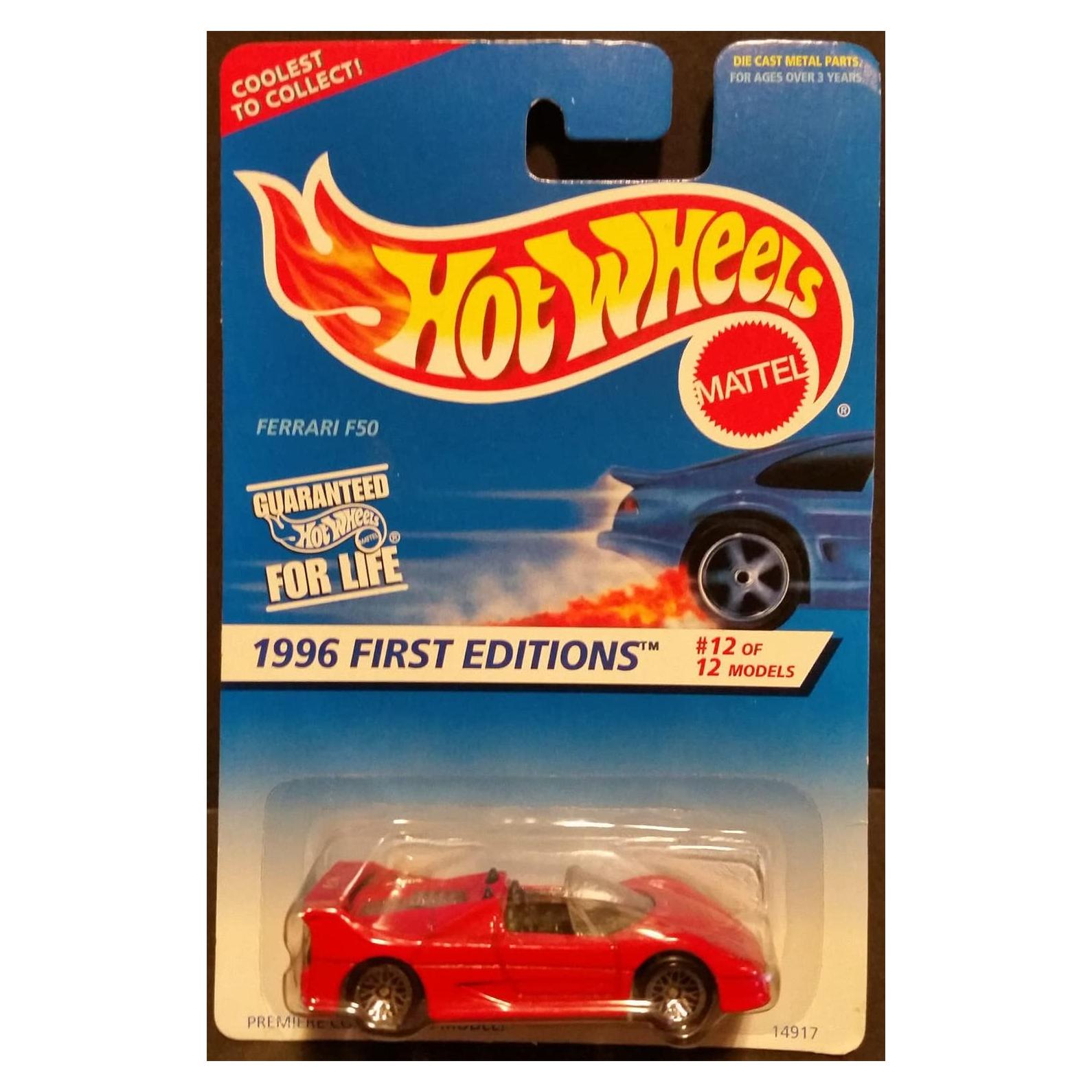 Hot Wheels Ferrari F50 1996 1:64 Coleccionista 7.62 cm