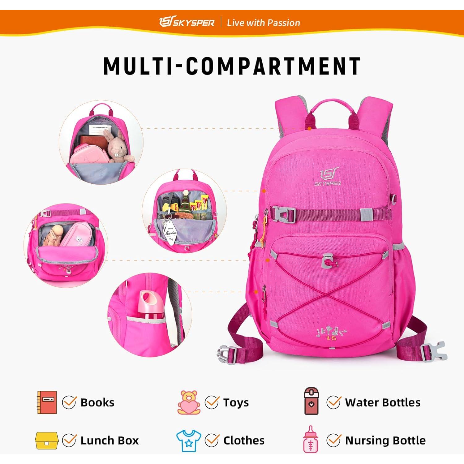 Mochila SKYSPER iKIDS 15L para Niños 4-6 Años Ergonómica
