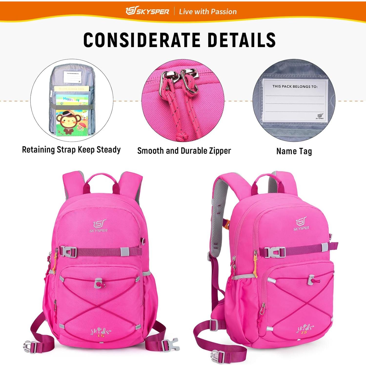 Mochila SKYSPER iKIDS 15L para Niños 4-6 Años Ergonómica