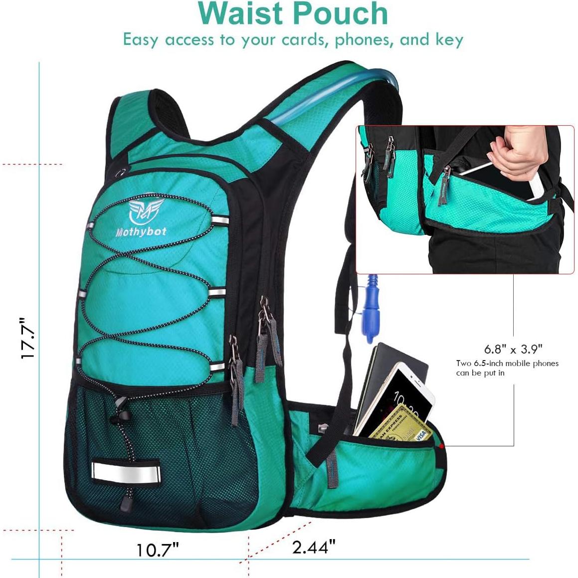 Mochila de Hidratación Mothybot 2L Aislada para Senderismo