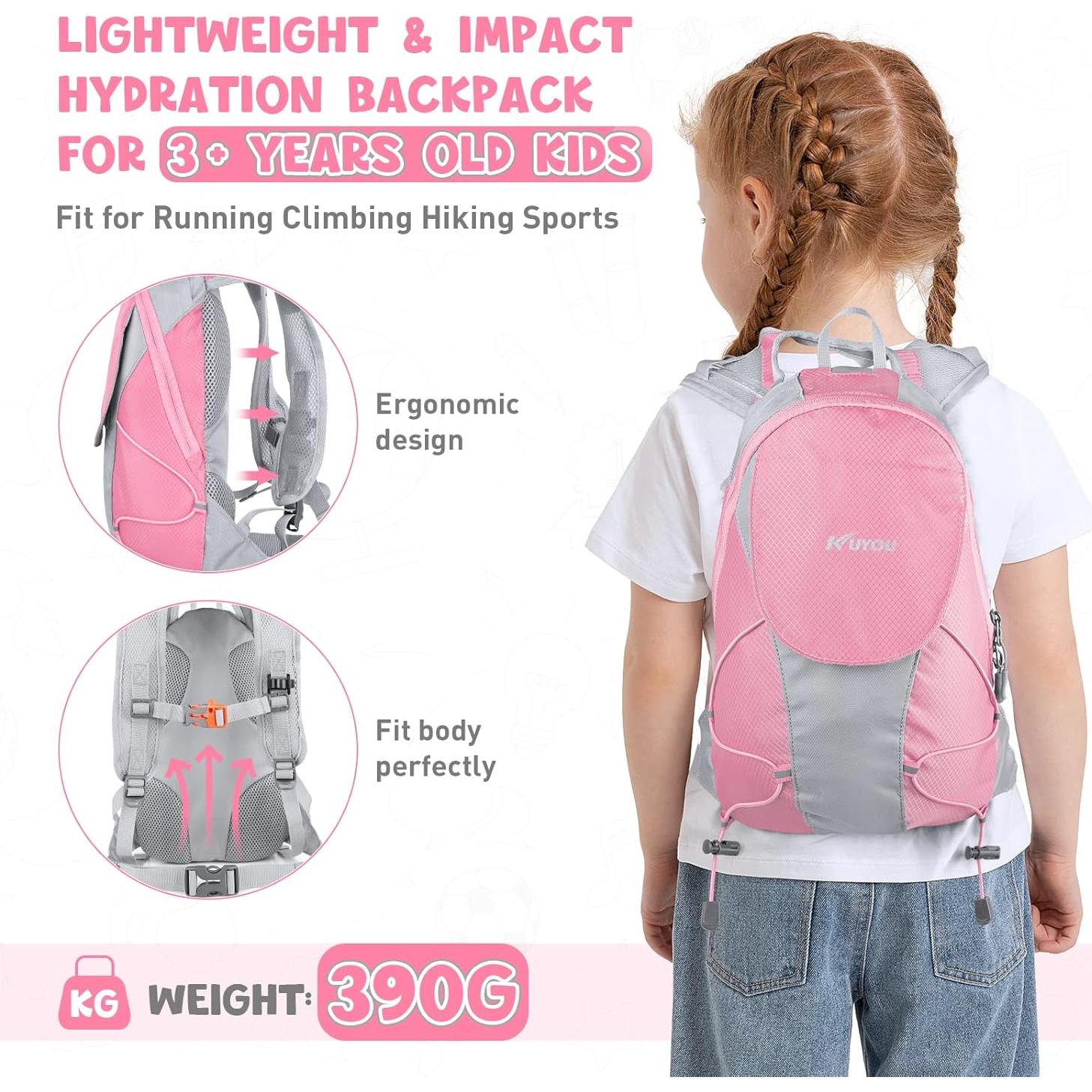 Mochila de Hidratación KUYOU para Niños 1.5L Aislada