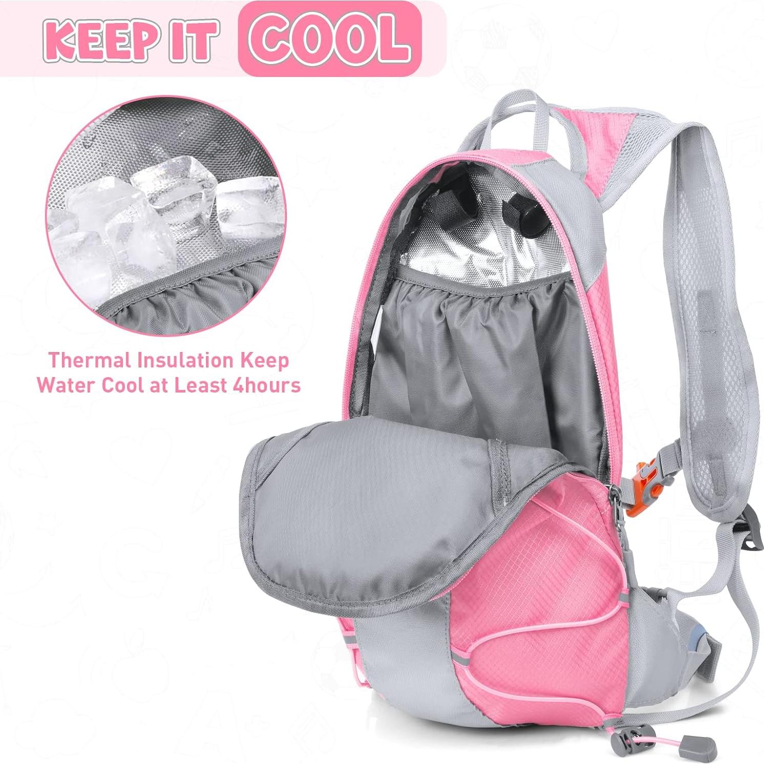 Mochila de Hidratación KUYOU para Niños 1.5L Aislada
