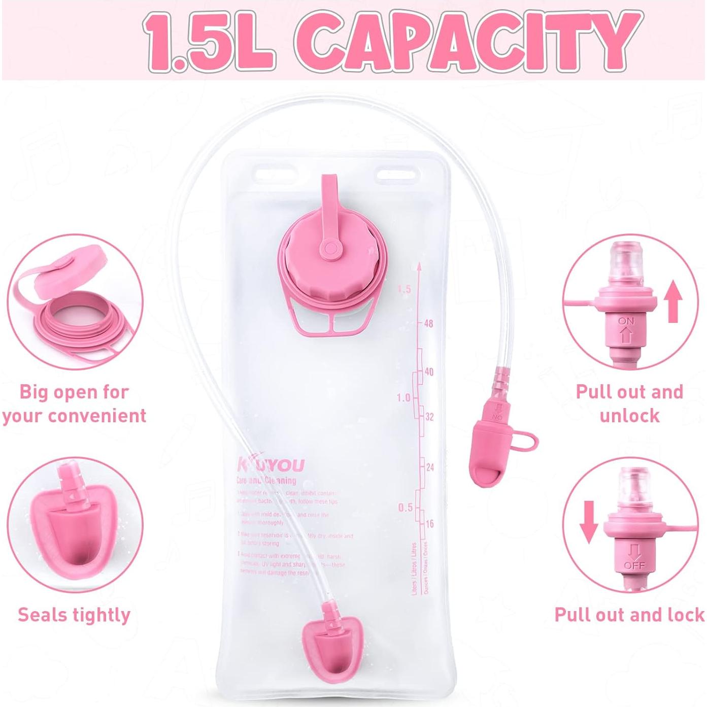 Mochila de Hidratación KUYOU para Niños 1.5L Aislada