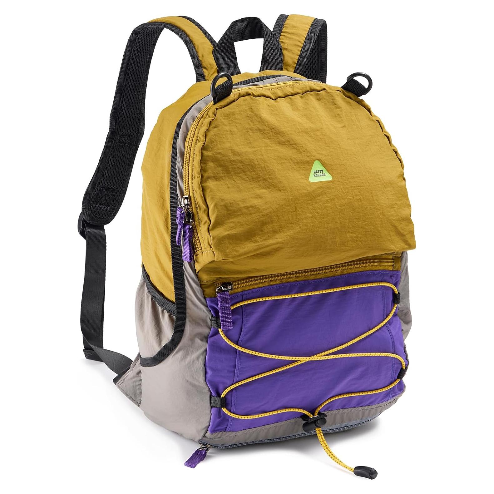 HAPPY NOCNOC 12L Kids Backpack for boys and girls, Small Ultra Lightweight Hiking Backpack for kids with Mesh Storage Bag, Water Resistant Travel Outdoor Sport Camping Daypack