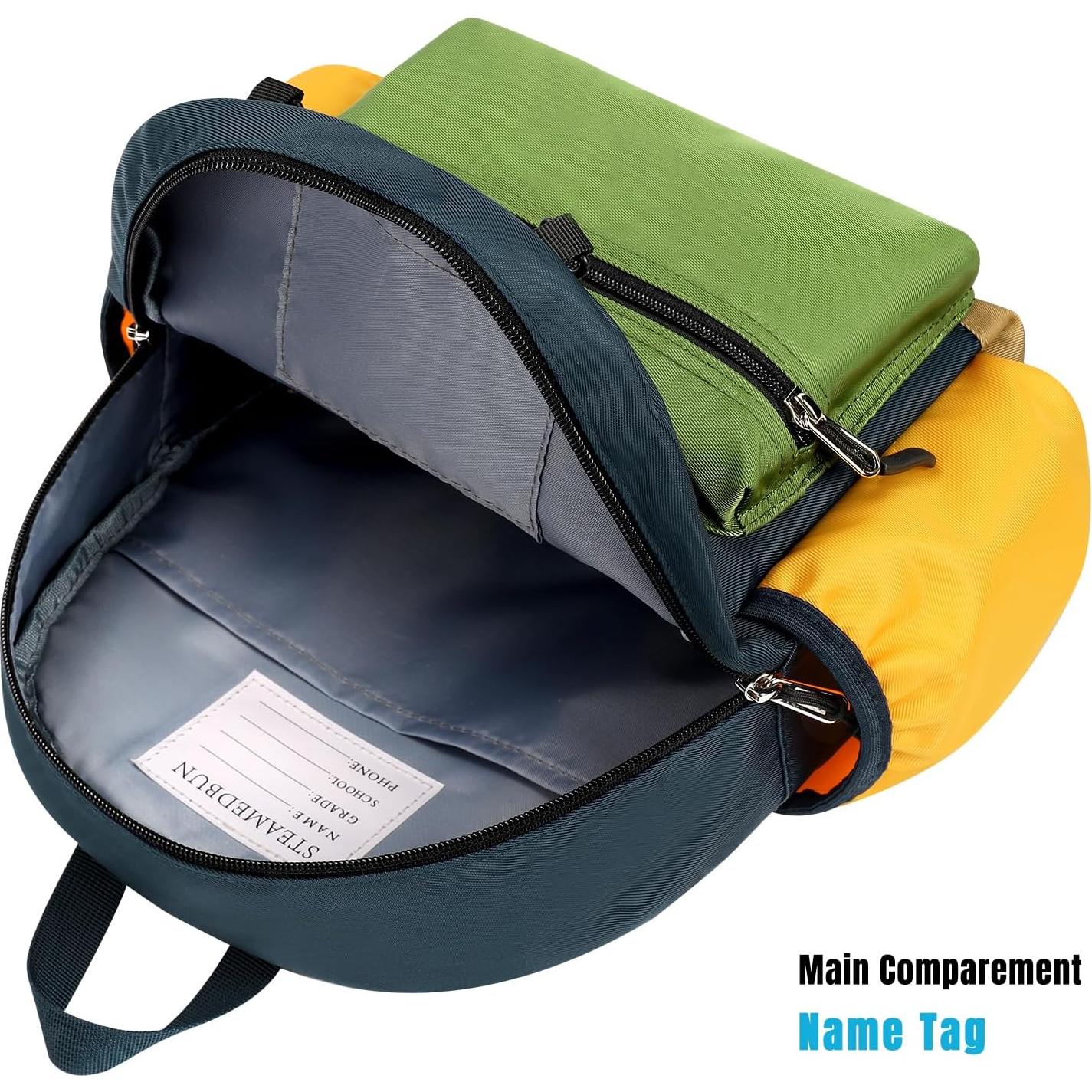 Mochila para Niños STEAMEDBUN 30.48 cm Acolchada y Resistente