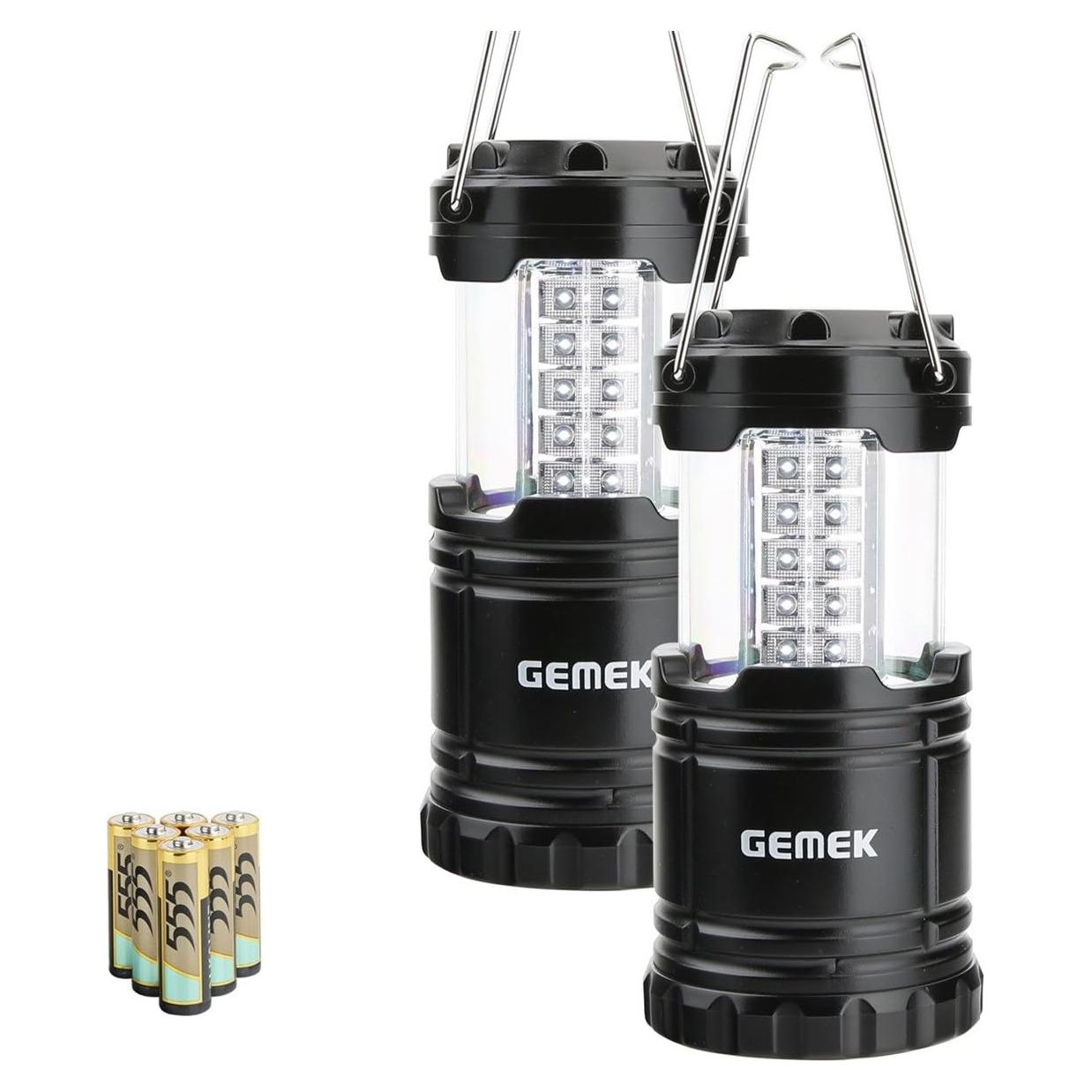 Lámpara LED GEMEK Plegable para Camping y Emergencias 100LM