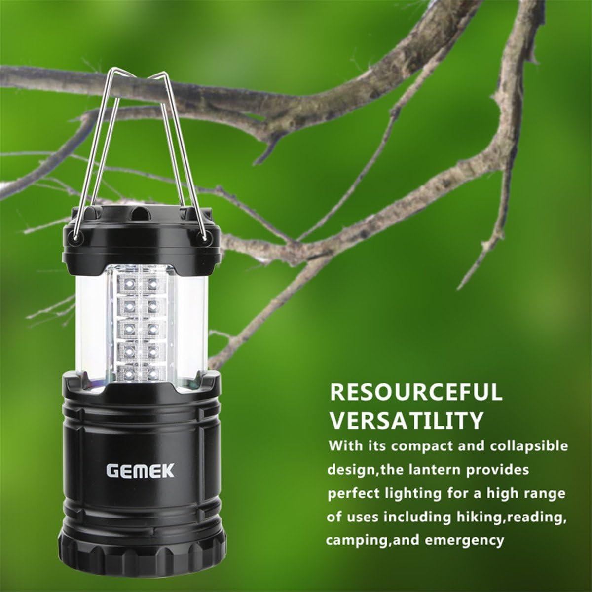 Lámpara LED GEMEK Plegable para Camping y Emergencias 100LM