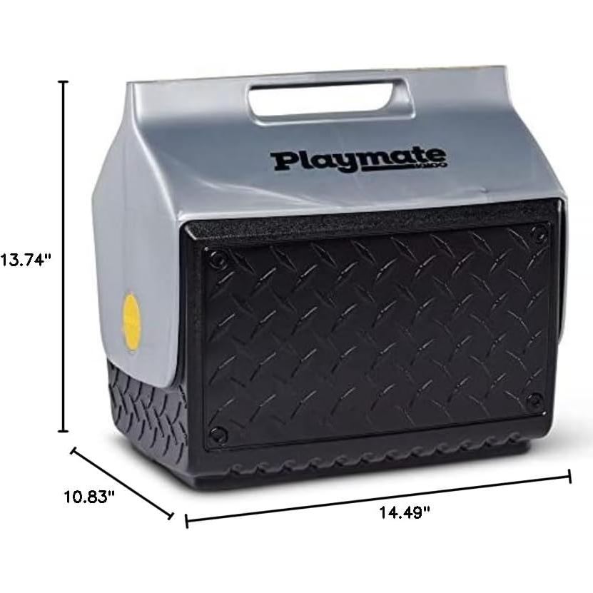 Enfriador Igloo Playmate El Jefe 14 Qt Negro Gris