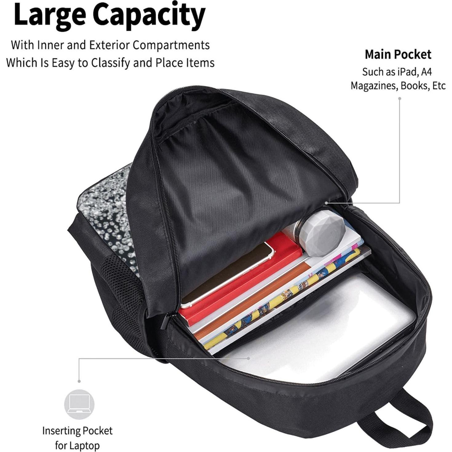 Mochila Grande Plegable BWOPQPT 20L Resistente al Agua