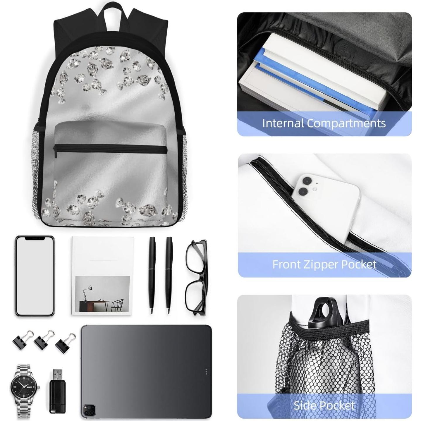 Mochila Casual URTEAS para Laptop 39.6 cm - Poliester Resistente