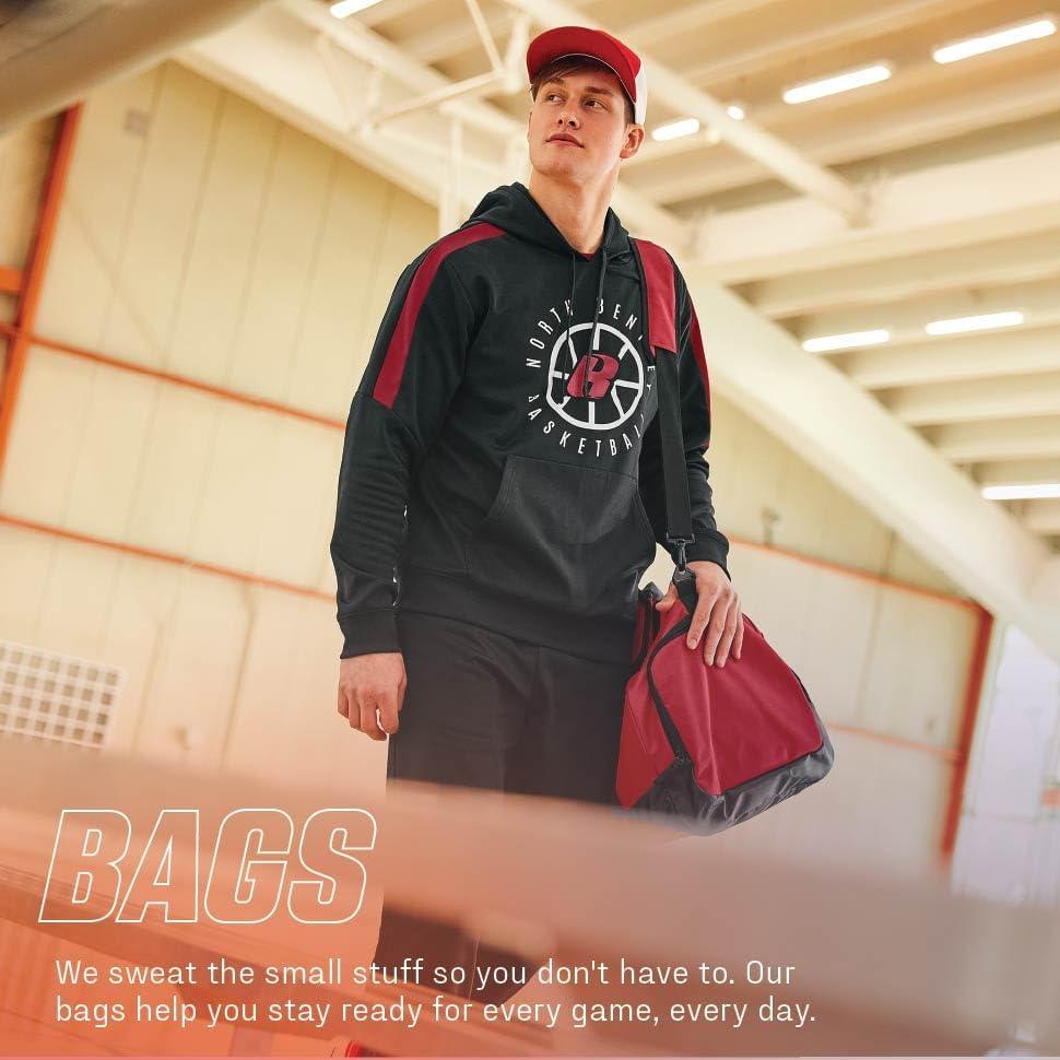 Mochila Unisex Sport-Tek Rival con Cuerda 11L Verde Bosque