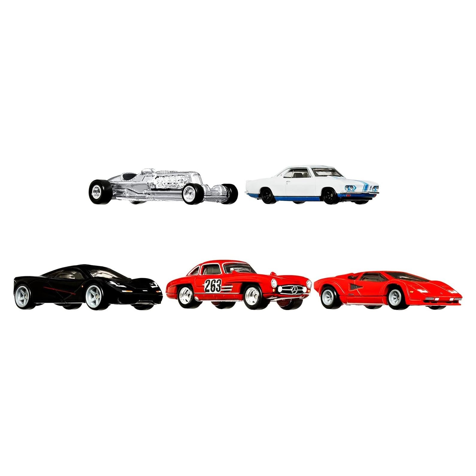 Set de Coches Hot Wheels Jay Leno 5 a escala 1:64 Premium