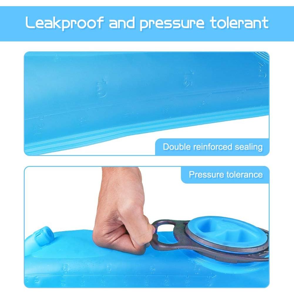 Saco de Hidratación 2L LANNEY Verde Militar con Tubo Aislado