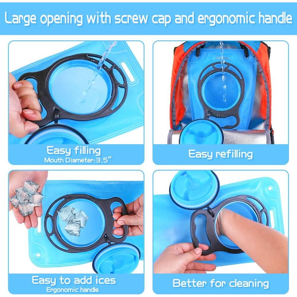 Saco de Hidratación 2L LANNEY Verde Militar con Tubo Aislado