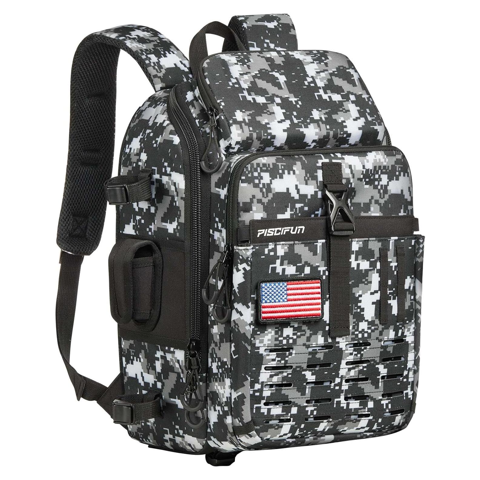 Mochila de Pesca Piscifun TBG021 20L Camuflaje Digital