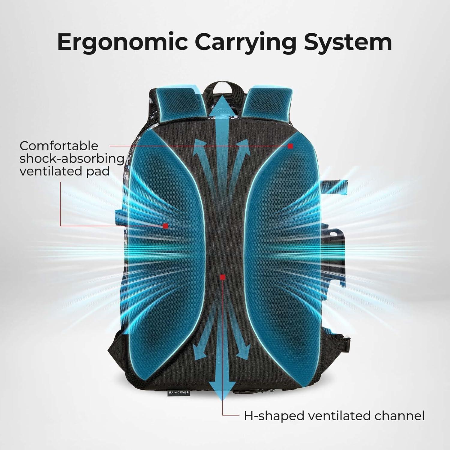 Mochila de Pesca Piscifun TBG021 20L Camuflaje Digital