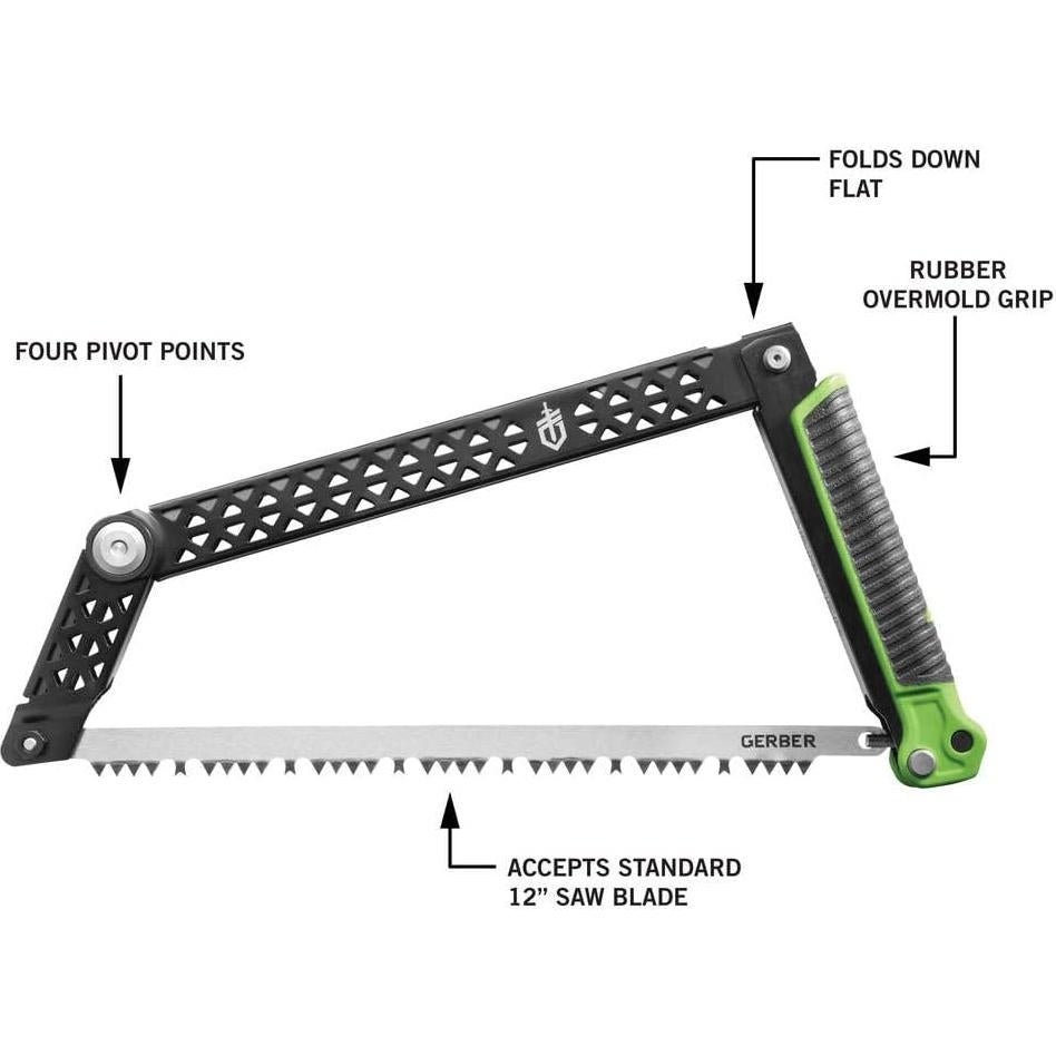 Sierra de Campamento Plegable Gerber Freescape 30.48 cm