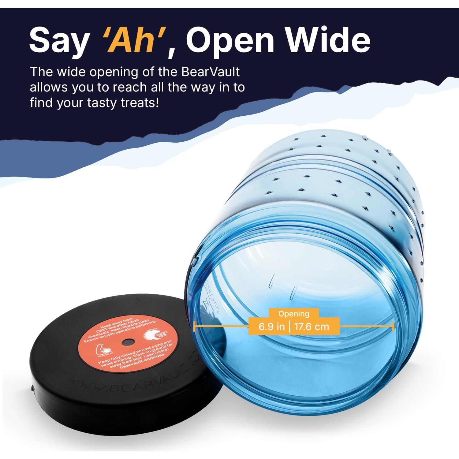 Contenedor de Alimentos BearVault BV425 Sprint 5.2L Azul